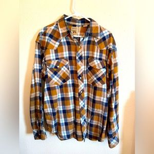 Resistol Double R Mens Flannel